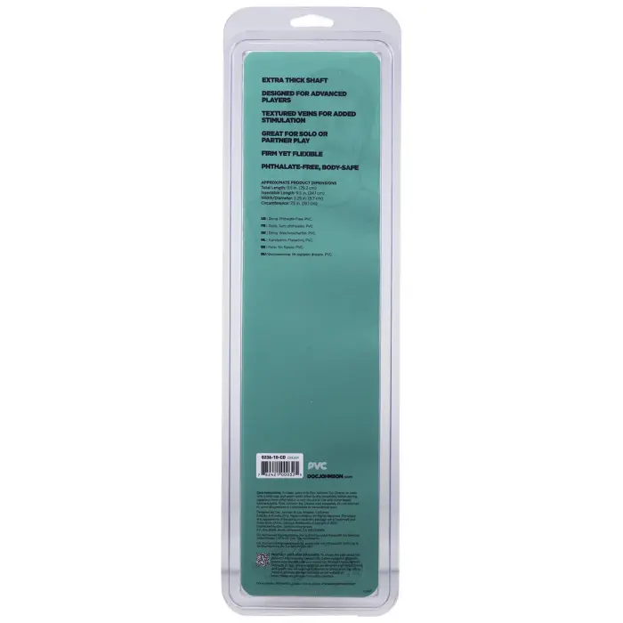 Big Boy Reālistisks dildo – 30 cm (12″) – Balts Foto 2