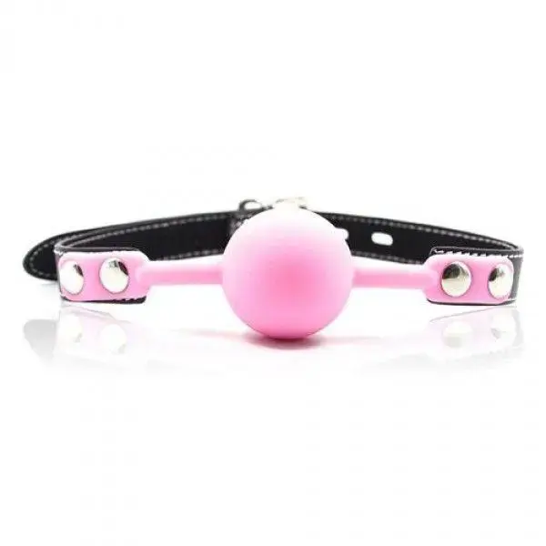 Toyz4Lovers Ball Gag with Metal Lock – Pink