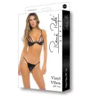 René Rofé Vinyl Vibes 2-daļīgs komplekts – melns – M/L Foto 3