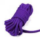 10 meters Fetish Bondage Rope – bondaaži nöör – puuvill – lilla – 10 m — Foto 4