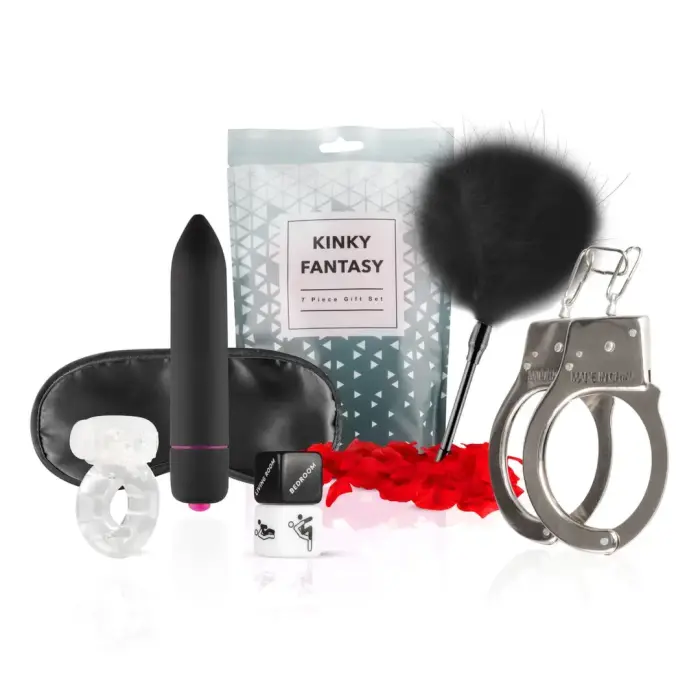 Loveboxxx Kinky Fantasy couples sensory play set – 7 pcs