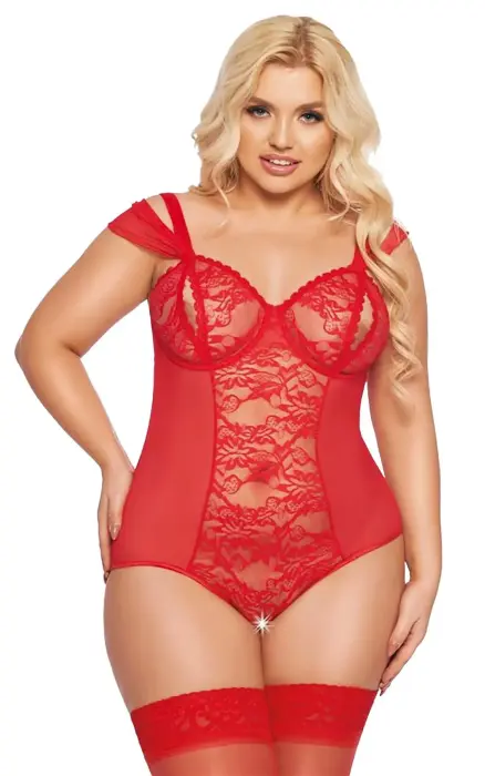 Dora bodysuit – red – XL