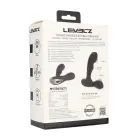 LEVELZ Stealth Black силиконовое интимное устройство для простаты со стимулятором яичек – Черный — Фото 2