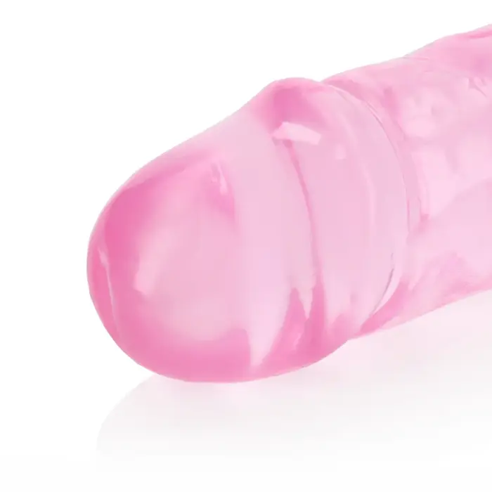 Реалистичный двойной дилдо – 45 см (17.7″) – Прозрачный Фото num