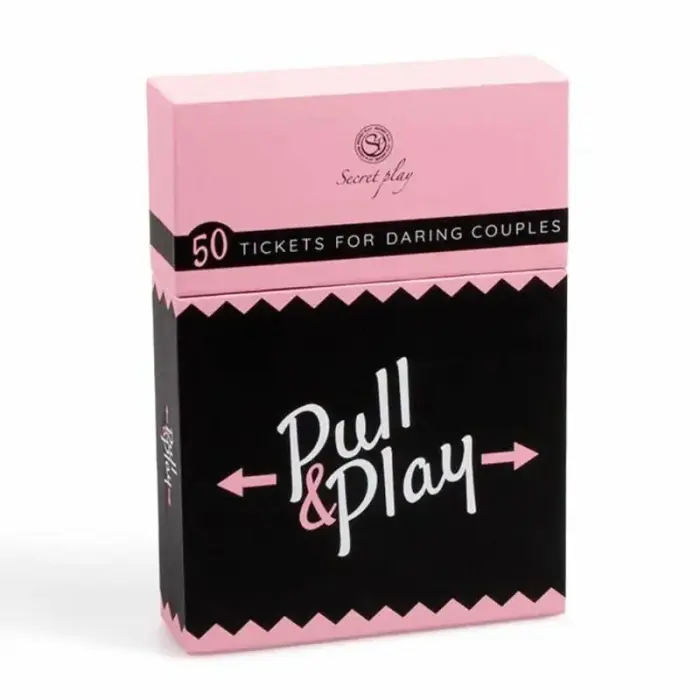 Secret Play Pull & Play daudzvalodu kāršu spēle pāriem 100 izaicinājumi