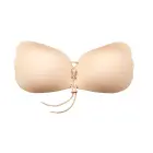 Bye Bra Lace-It бюстгальтер размер чашки C телесный – с регулируемой поддержкой без бретелей — Фото 1