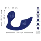 Sweet Smile RC analinis kelnaičių vibratorius – 12.3 cm – Juodas — Nuotrauka 13