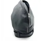 Red Leather Premium nahast balaclava – must — Foto 3