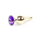 Plug-Jewellery Gold anālais spraudnis – 9.5 cm (3.7″) – Violets — Foto 7