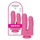 Romolo e Remo dubultais dildo – 18.5 cm (7.5″) – Rozā — Foto 1