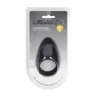 LEVELZ Teardrop силиконовое кольцо для члена – черный — Фото 2