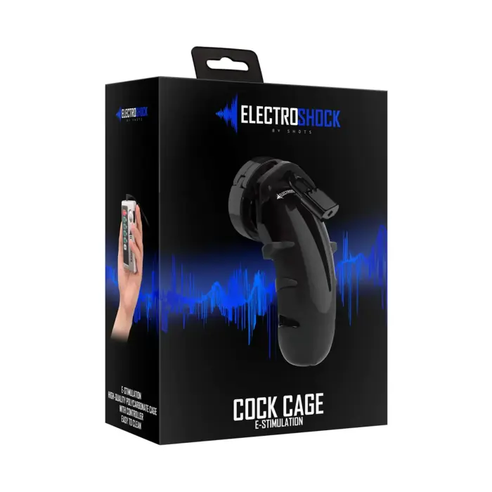 E-Stimulation Cockcage - Black Photo