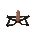 Performance Maxx Life-Like Extension With Harness – Brown — Photo 1