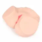 Kokos Hanna Intimate Machine anatomisks TPE masturbators ar dubultu tekstūru 21 cm – miesas krāsa — Foto 3