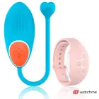 Wearwatch виброяйцо с пультом-часами WatchMe – синий/розовый — Фото 2