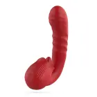 CRUSHIOUS Osiria Rose Thrusting Vibrator – 16 cm – Pink — Photo 4