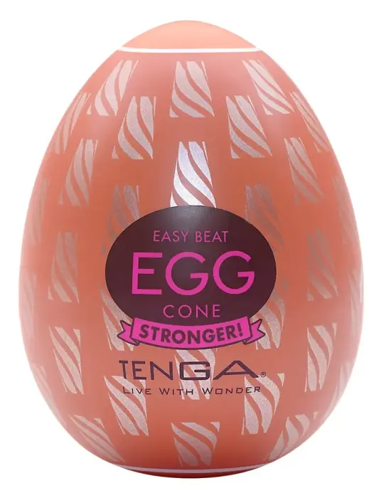 Одноразовый мастурбатор Tenga Egg Cone HB – прозрачный