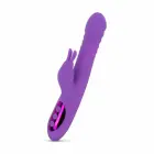 Teazers Heating sildošais truša vibrators – 22.5 cm (8.8″) – violets — Foto 2