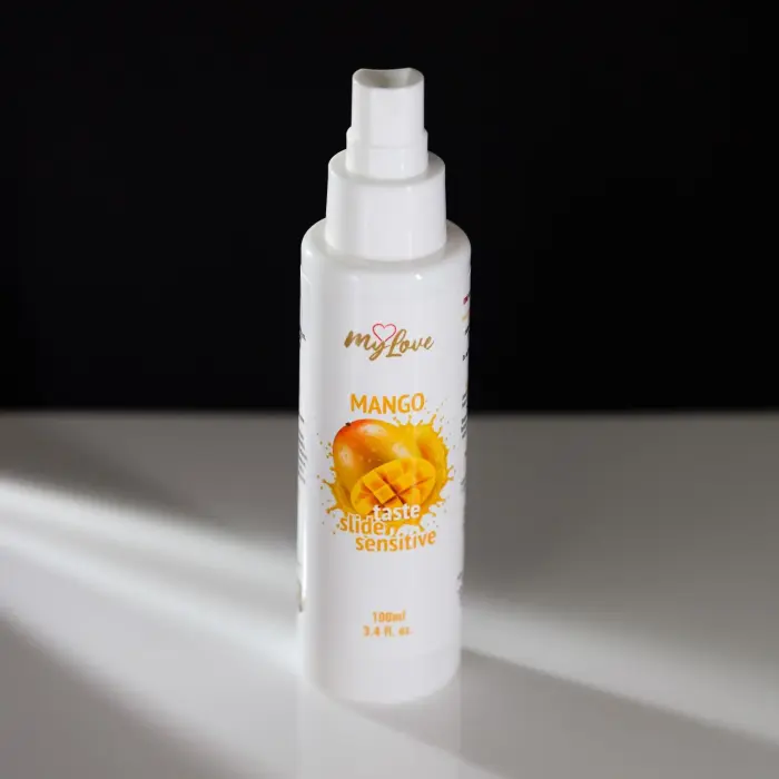 MyLove Taste Slide Sensitive Mango lubrikants ar garšu – 100 ml Foto 6