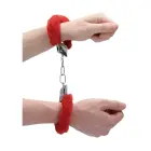 Beginner's Furry Handcuffs – Red — Photo 7