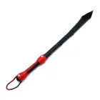 Melnas mākslīgās ādas Sultan pātaga – 76 cm — Foto 1