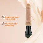 Dr. Skin Dr. Knight Thrusting Vibrator – 22 cm (8.5″) – Skin — Photo 5