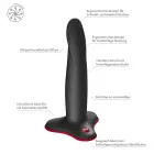 Fun Factory Limba Flex M дилдо – 17.5 cm – черный — Фото 4