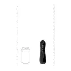 Shots – automatic intimate pump with rotating vibrating tongue – 2 cup sizes – black — Photo 5