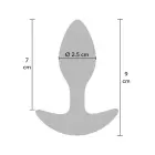 Svirtas analinis kištukas – 90g – Juodas Photo