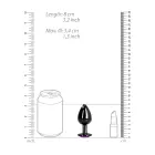 Heart Gem Butt Plug – M – Purple — Photo 10