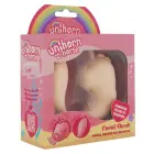 Unihorn C-Horse Coral Throb divējāds vibrators – 15 cm – Oranžs — Foto 1