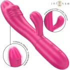 INTENSE IVY Flexible Silicone Vibrator – 18.2 cm (7.2″) – Pink — Photo 7
