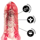 EPIC Helios Silicone Dildo with Heating System – 22 cm (8.7″) – Multicolored — Photo 6