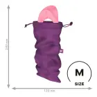 Satisfyer Treasure Bag M – toy storage bag – violet — Photo 3