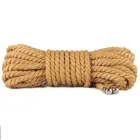 Rebellion Reign Natural Knot Bondage Rope – bondažo virvė – kanapės/poliesteris – ciberžolė – 10 m — Nuotrauka 3