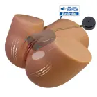 Crazy Bull Briony Realistic Vagina & Anal Masturbator with Vibrations – Brown — Photo 3