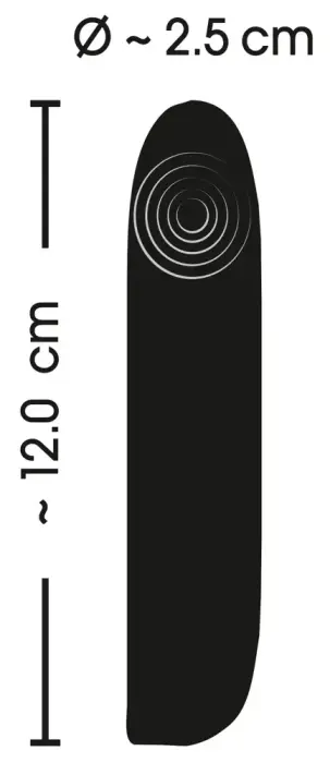 Sweet Smile Mini Vibrator – 12 cm (4.7″) – Black Photo