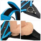 LoveToy – vibrējošs uzlabots strap-on komplekts – 9,5 collas – siksna XS/S/M — Foto 24