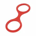EasyToys гибкие силиконовые наручники – красные — Фото 4
