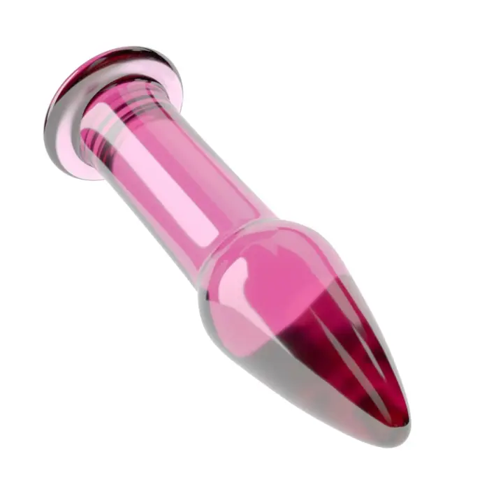 Stikla Romance Dildo – 12.7 cm (5″) – Melns Foto 3