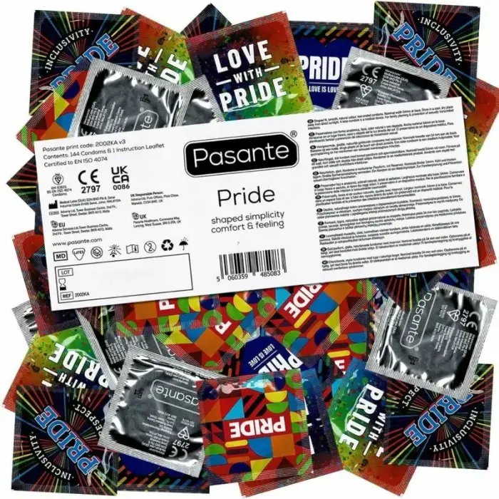 Pasante Pride Condoms – 50+ pcs.
