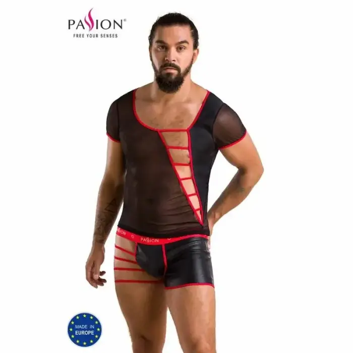 Passion Mark men's set – black – L/XL
