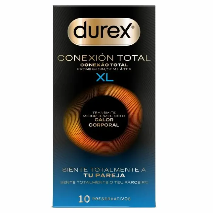 Durex Total Connection XL ультратонкие презервативы без латекса – 10 шт.