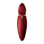 ZALO Hero Wine Red клиторальный стимулятор – 14.6 cm (5.75″) – красный — Фото 2