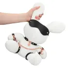 Rimba Velvet White Bondage Rabbit Large – Decorative Plush — Photo 6