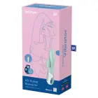 Satisfyer Air Pump Bunny 5 Connect App klitora stimulators – zaļš — Foto 8