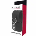 Darkness neopreno reguliuojami antrankiai su minkštu vidiniu pamušalu – juodi — Nuotrauka 4