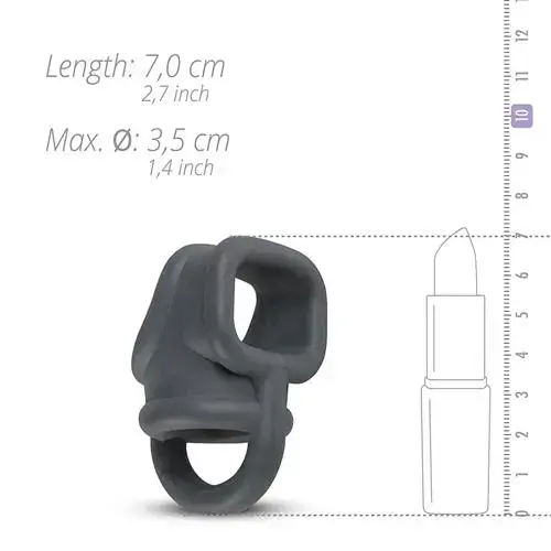 Liquid Silicone Ball Splitter – Grey Photo