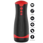 FUSION X Deep Squeeze Vibrating Masturbator – 26 cm – Black — Photo 10