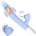 Vibrators ar kustību, plandīšanās galu un sildīšanas funkciju – 7 režīmi – 24.6 cm (9.7″) — Foto 5